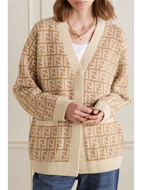 fendi cashmere cardigan